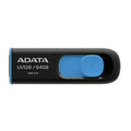 ADATA 64GB UV128 USB 3.0 Memory Pen, Retractable, Capless, Black & Blue - HONORABLE VETERANS SOLUTIONS