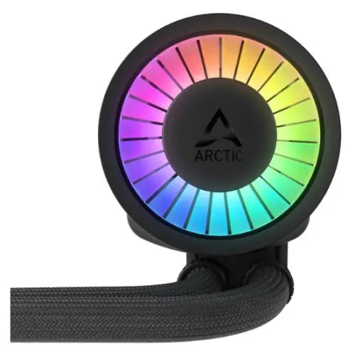 ARCTIC Liquid Freezer III Pro A-RGB 420mm Liquid CPU Cooler, P14 Pro PWM Fans & PWM Controlled Pump, Black - HONORABLE VETERANS SOLUTIONS