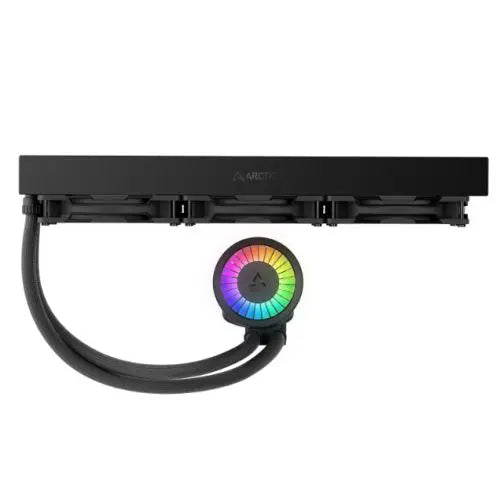 ARCTIC Liquid Freezer III Pro A-RGB 420mm Liquid CPU Cooler, P14 Pro PWM Fans & PWM Controlled Pump, Black - HONORABLE VETERANS SOLUTIONS