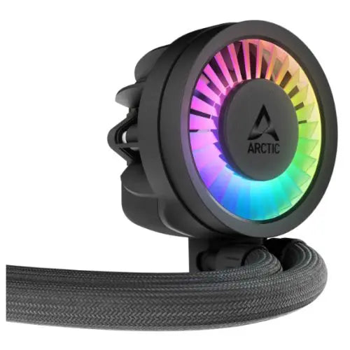 ARCTIC Liquid Freezer III Pro A-RGB 420mm Liquid CPU Cooler, P14 Pro PWM Fans & PWM Controlled Pump, Black - HONORABLE VETERANS SOLUTIONS