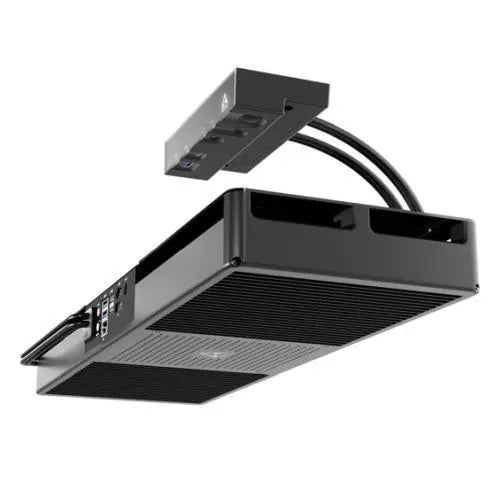 ARCTIC Senza Under Desk PC, Ryzen 7 5700G, 32GB DDR4, 1TB SSD, Wi-Fi 6E, 2.5G LAN, USB-C, Silent Passive Cooling, Windows 11 Pro N - HONORABLE VETERANS SOLUTIONS