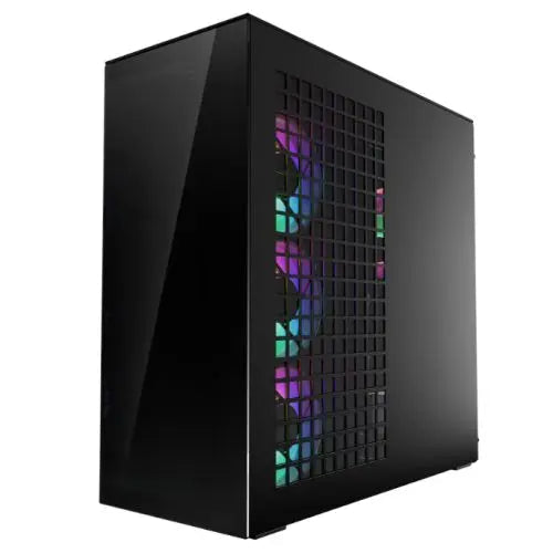 ARCTIC Xtender (VG Black) Case w/ Tinted Glass Side and Front, E-ATX, 5x ARGB Fans, ARGB PSU Shroud, Mesh Airflow, GPU Vertical Mount, USB-C 10Gbps - HONORABLE VETERANS SOLUTIONS
