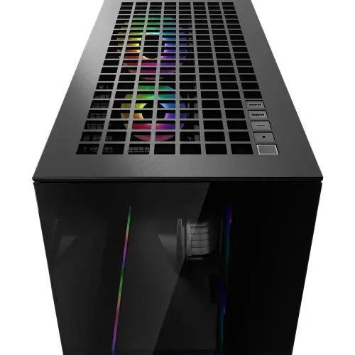 ARCTIC Xtender (VG Black) Case w/ Tinted Glass Side and Front, E-ATX, 5x ARGB Fans, ARGB PSU Shroud, Mesh Airflow, GPU Vertical Mount, USB-C 10Gbps - HONORABLE VETERANS SOLUTIONS
