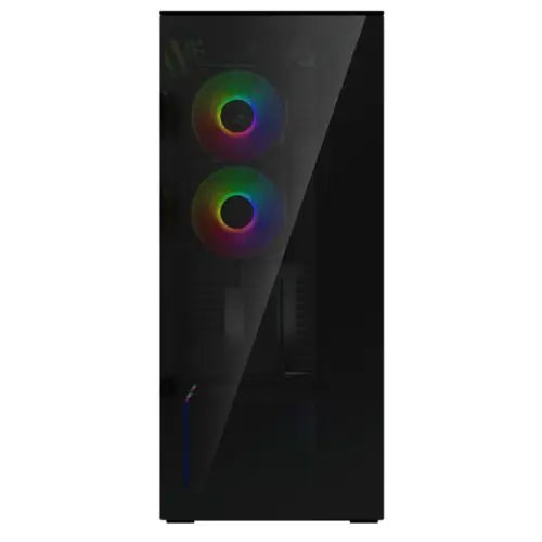 ARCTIC Xtender (VG Black) Case w/ Tinted Glass Side and Front, E-ATX, 5x ARGB Fans, ARGB PSU Shroud, Mesh Airflow, GPU Vertical Mount, USB-C 10Gbps - HONORABLE VETERANS SOLUTIONS