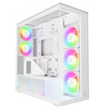 ARCTIC Xtender (VG White) Case w/ Clear Glass Side and Front, E-ATX, 5x ARGB Fans, ARGB PSU Shroud, Mesh Airflow, GPU Vertical Mount, USB-C 10Gbps - HONORABLE VETERANS SOLUTIONS