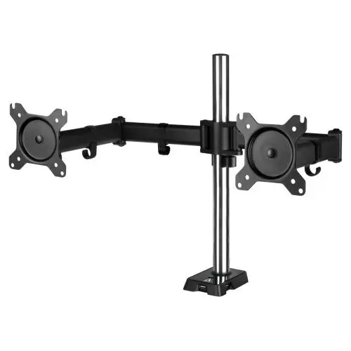 ARCTIC Z2 (Gen 3) Dual Monitor Arm with 4-Port USB 2.0 Hub, Up to 34" Monitors / 29" Ultrawide, 180° Swivel, 360° Rotation - HONORABLE VETERANS SOLUTIONS