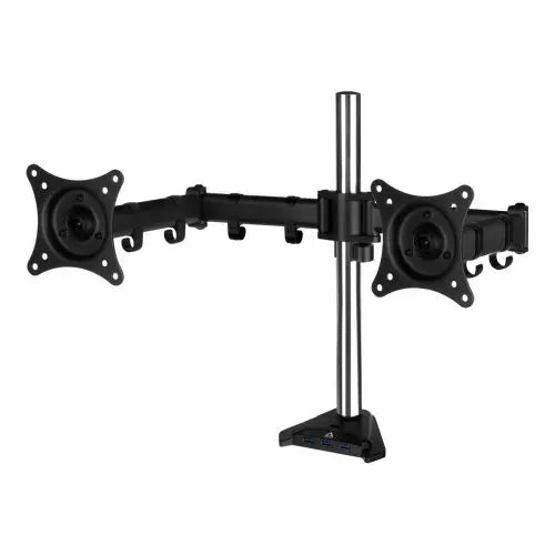 ARCTIC Z2 Pro (Gen3) Dual Monitor Arm with 4-Port USB 3.0 Hub, Up to 34" Monitors / 29" Ultrawide, 180° Swivel, 360° Rotation - HONORABLE VETERANS SOLUTIONS