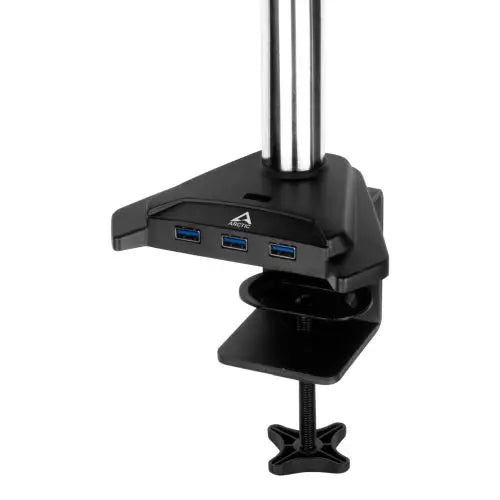 ARCTIC Z2 Pro (Gen3) Dual Monitor Arm with 4-Port USB 3.0 Hub, Up to 34" Monitors / 29" Ultrawide, 180° Swivel, 360° Rotation - HONORABLE VETERANS SOLUTIONS