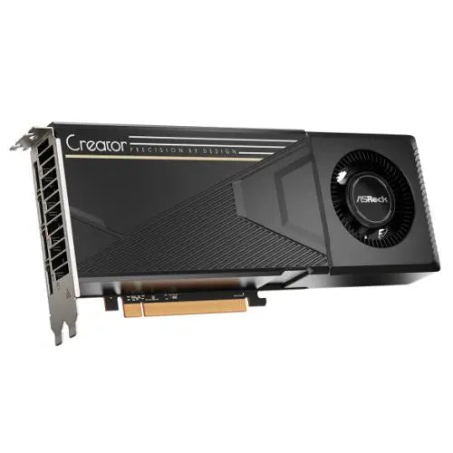 Asrock AI PRO R9700 Creator, PCIe5, 32GB DDR6, 4 DP, 2920MHz Clock, 12V-2x6 Power, Die-cast Metal Shroud, 2-Slot - HONORABLE VETERANS SOLUTIONS