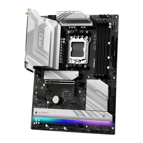 Asrock B850 PRO RS WIFI, AMD B850, AM5, ATX, 4 DDR5, HDMI, USB-C (DP-alt), Wi-Fi 6E, 2.5G LAN, RGB, 4x M.2 - HONORABLE VETERANS SOLUTIONS