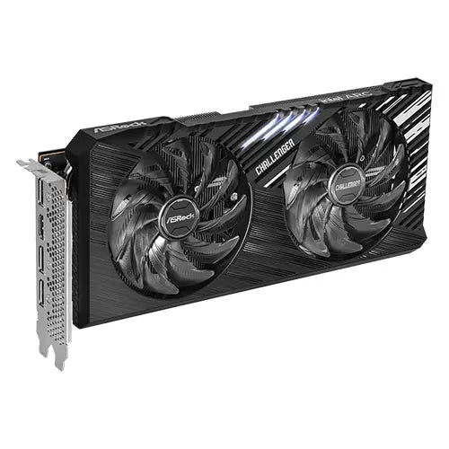 Asrock Intel ARC A750 Challenger SE 8GB OC, 8GB DDR6, HDMI, 3 DP, 2200MHz Clock, LED Lighting, Overclocked - HONORABLE VETERANS SOLUTIONS
