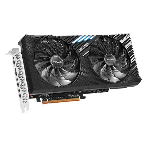Asrock Intel ARC A750 Challenger SE 8GB OC, 8GB DDR6, HDMI, 3 DP, 2200MHz Clock, LED Lighting, Overclocked - HONORABLE VETERANS SOLUTIONS