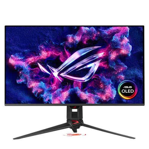 Asus 31.5" ROG Swift OLED 4K Gaming Monitor (PG32UCDMR), QD-OLED, 3840 x 2160, 0.03ms, USB, 240Hz, Heatsink, 99% DCI-P3, RGB Lighting, VESA - HONORABLE VETERANS SOLUTIONS