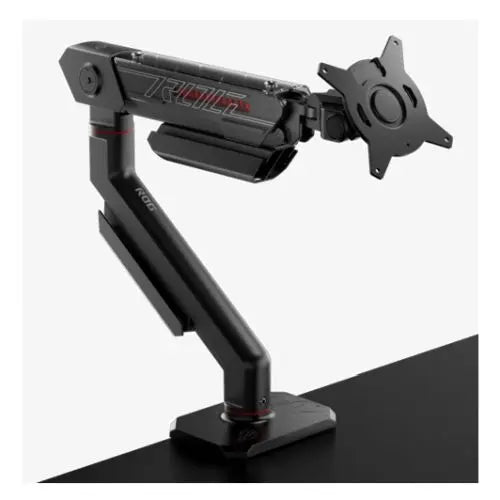 Asus (AAS01) ROG Ergo Monitor Arm, Up to 34" Monitors, Height, Tilt, Swivel, Cable Management, VESA 100 x 100 mm - HONORABLE VETERANS SOLUTIONS