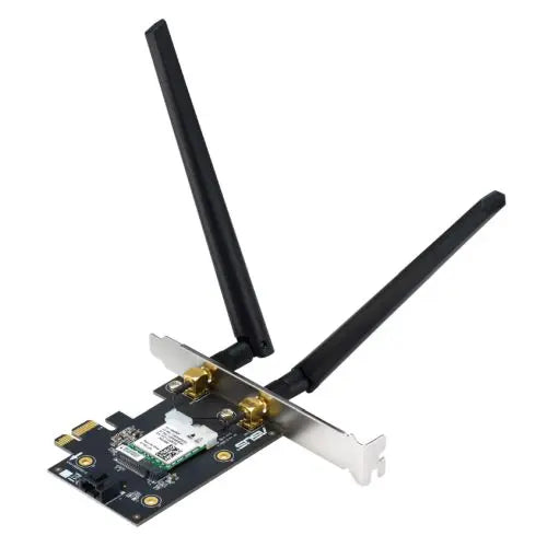 Asus (PCE-AXE5400) AXE5400 Wi-Fi 6E Tri-Band PCI Express Adapter, Bluetooth 5.2, OFDMA & MU-MIMO - HONORABLE VETERANS SOLUTIONS