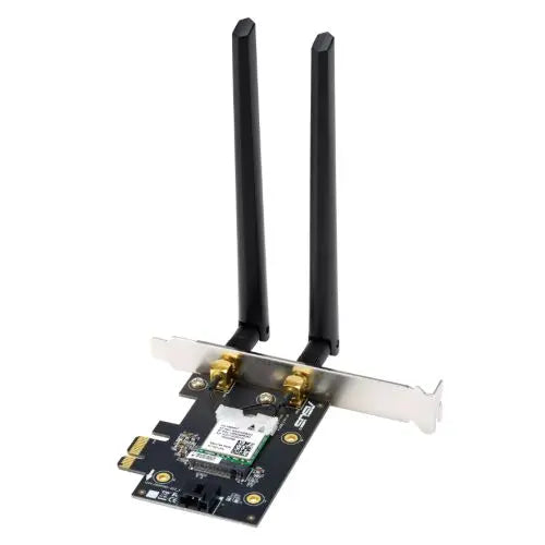 Asus (PCE-AXE5400) AXE5400 Wi-Fi 6E Tri-Band PCI Express Adapter, Bluetooth 5.2, OFDMA & MU-MIMO - HONORABLE VETERANS SOLUTIONS