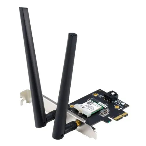 Asus (PCE-AXE5400) AXE5400 Wi-Fi 6E Tri-Band PCI Express Adapter, Bluetooth 5.2, OFDMA & MU-MIMO - HONORABLE VETERANS SOLUTIONS