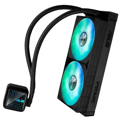 Asus PRIME LC 240 ARGB 240mm Liquid CPU Cooler, ARGB Fans, Customisable Infinity Mirror Lenses - HONORABLE VETERANS SOLUTIONS