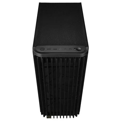 Asus ProArt PA401 Wood TG Gaming Case w/ Glass Panel, ATX, Front Grill, 2x 160mm Fans, PWM Fan Hub, USB-C 20Gps, Black - HONORABLE VETERANS SOLUTIONS
