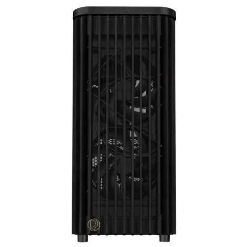 Asus ProArt PA401 Wood TG Gaming Case w/ Glass Panel, ATX, Front Grill, 2x 160mm Fans, PWM Fan Hub, USB-C 20Gps, Black - HONORABLE VETERANS SOLUTIONS