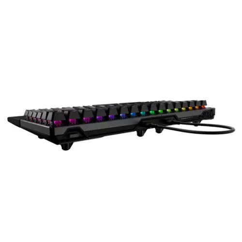 Asus ROG FALCATA Compact 75% Split RGB Gaming Keyboard, Wireless/Btooth/USB, Magnetic Switches, Rapid Trigger, Multi-Function Wheel, Black - HONORABLE VETERANS SOLUTIONS