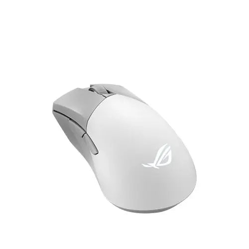 Asus ROG Gladius III Wireless/Bluetooth/USB Aimpoint Gaming Mouse, 36000 DPI, Swappable Switches, 0 Click Latency, RGB, Mouse Grip Tape, White - HONORABLE VETERANS SOLUTIONS
