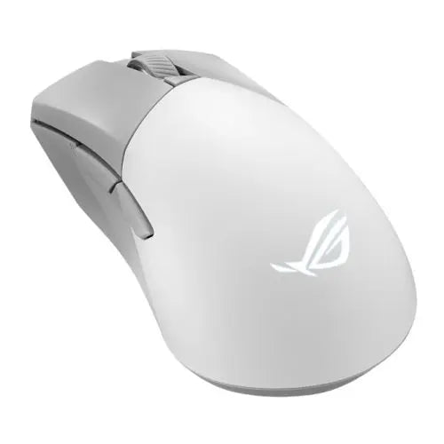 Asus ROG Gladius III Wireless/Bluetooth/USB Aimpoint Gaming Mouse, 36000 DPI, Swappable Switches, 0 Click Latency, RGB, Mouse Grip Tape, White - HONORABLE VETERANS SOLUTIONS