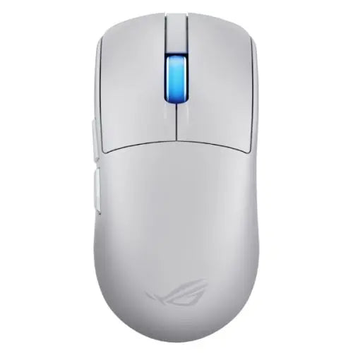 Asus ROG Harpe II Ace Gaming Mouse, Wireless/Bluetooth/USB, 48g Lightweight, 42000 DPI, 8K Polling, 5 Programmable Buttons, White - HONORABLE VETERANS SOLUTIONS
