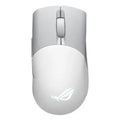 Asus ROG Keris AimPoint Wired/Wireless/Bluetooth Optical Gaming Mouse, 36000 DPI, Swappable Switches, RGB, Mouse Grip Tape, White - HONORABLE VETERANS SOLUTIONS