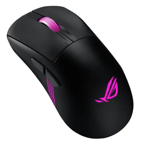 Asus ROG Keris II Origin Wireless Lightweight RGB Gaming Mouse, Wired/Wireless/Btooth, AimPoint Pro Sensor, Push-Fit Switch Socket, 42000 DPI, Black - HONORABLE VETERANS SOLUTIONS