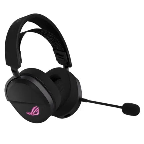 Asus ROG Pelta Tri-Mode RGB Wireless Lightweight Gaming Headset, 2.4GHz/Btooth/USB-C, 50mm Titanium Drivers, 10mm Super-Wideband Mic - HONORABLE VETERANS SOLUTIONS