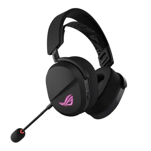 Asus ROG Pelta Tri-Mode RGB Wireless Lightweight Gaming Headset, 2.4GHz/Btooth/USB-C, 50mm Titanium Drivers, 10mm Super-Wideband Mic - HONORABLE VETERANS SOLUTIONS