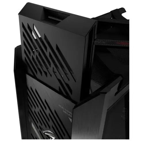 Asus ROG Strix Helios II Gaming Case w/ Glass Windows, E-ATX, 4x Fans, GPU Braces, USB-C 20Gbps, Fan/RGB Control Buttons, Carry Handles, Black - HONORABLE VETERANS SOLUTIONS