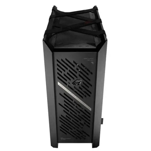 Asus ROG Strix Helios II Gaming Case w/ Glass Windows, E-ATX, 4x Fans, GPU Braces, USB-C 20Gbps, Fan/RGB Control Buttons, Carry Handles, Black - HONORABLE VETERANS SOLUTIONS