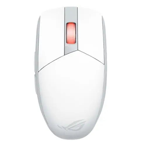 Asus ROG Strix Impact III Wireless/Bluetooth Ultralight Gaming Mouse, 36000 DPI, ROG AimPoint Sensor, SpeedNova, RGB Lighting, Moonlight White - HONORABLE VETERANS SOLUTIONS