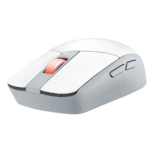Asus ROG Strix Impact III Wireless/Bluetooth Ultralight Gaming Mouse, 36000 DPI, ROG AimPoint Sensor, SpeedNova, RGB Lighting, Moonlight White - HONORABLE VETERANS SOLUTIONS