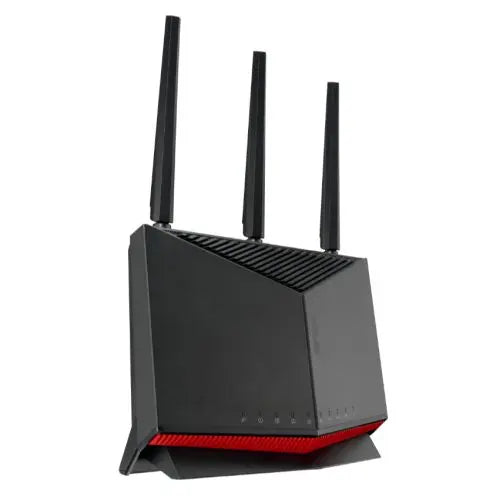 Asus (RT-BE86U) BE6800 Dual Band Wi-Fi 7 Gigabit Router, 10G WAN/LAN, 2.5G Ports, 4K-QAM, MLO, AiMesh, 20G WAN/LAN Capacity - HONORABLE VETERANS SOLUTIONS