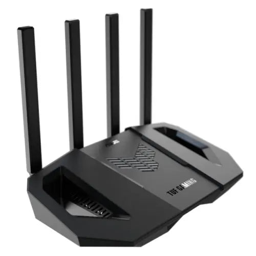 Asus (TUF-BE3600) TUF Gaming BE3600 Dual Band Wi-Fi 7 Gaming Router, 2.5G WAN, 4x GB LAN, 4K-QAM Modulation, AiMesh - HONORABLE VETERANS SOLUTIONS