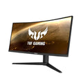 Asus TUF Gaming 34" WQHD Ultra-wide Curved Gaming Monitor (VG34VQL1B), 3440 x 1440, 1ms, 2 HDMI, 2 DP, USB, 165Hz, VESA - HONORABLE VETERANS SOLUTIONS