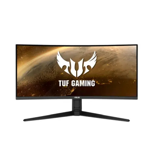 Asus TUF Gaming 34" WQHD Ultra-wide Curved Gaming Monitor (VG34VQL1B), 3440 x 1440, 1ms, 2 HDMI, 2 DP, USB, 165Hz, VESA - HONORABLE VETERANS SOLUTIONS