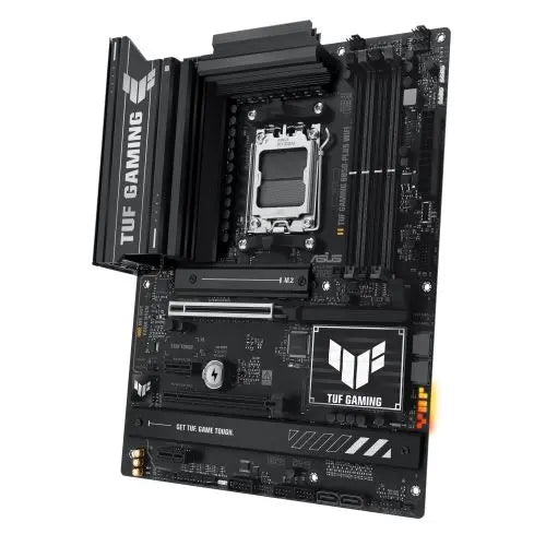 Asus TUF GAMING B850-PLUS WIFI, AMD B850, AM5, ATX, 4 DDR5, HDMI, DP, Wi-Fi 7, 2.5G LAN, RGB, 3x M.2 - HONORABLE VETERANS SOLUTIONS