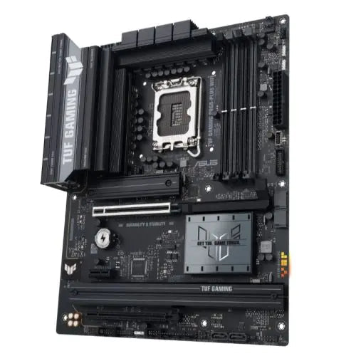 Asus TUF GAMING B860-PLUS WIFI, Intel B860, 1851, ATX, 4 DDR5, HDMI, DP, USB 20Gbps, Wi-Fi 7, 2.5G LAN, RGB, 3x M.2 - HONORABLE VETERANS SOLUTIONS