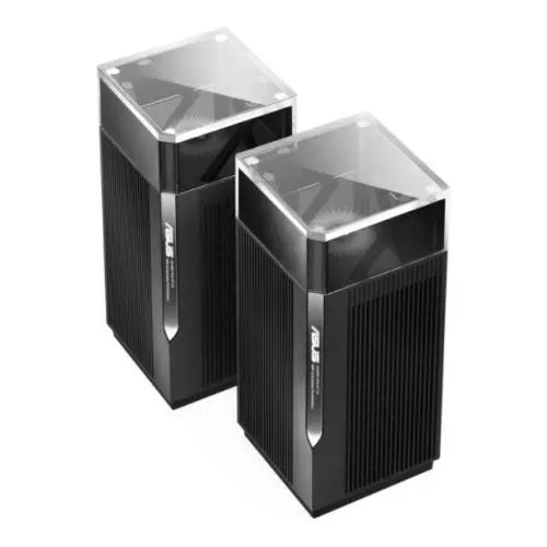 Asus (ZenWiFi Pro XT12) AX11000 Tri-Band Mesh Wi-Fi 6 Routers, 2 Pack, AiMesh Tech, 2.5G WAN, 2.5G LAN, 2x GB LAN, OFDMA, MU-MIMO - HONORABLE VETERANS SOLUTIONS