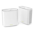 Asus (ZenWiFi XD6S) AX5400 Dual-Band Wi-Fi 6 Routers, 2 Pack, 1x GB LAN, GB WAN, AiMesh Tech, Tri-Core Processor, White - HONORABLE VETERANS SOLUTIONS