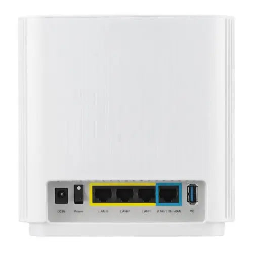 Asus (ZenWiFi XT9) AX7800 Tri-Band Wi-Fi 6 Mesh System, Single, 160MHz Bandwidth, 2.5G WAN, USB, Parental Controls, White - HONORABLE VETERANS SOLUTIONS