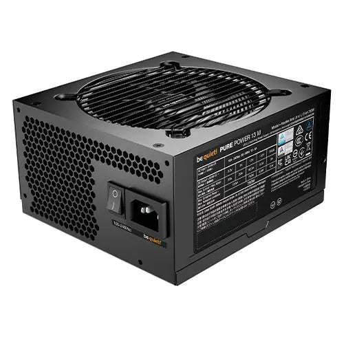 Be Quiet! 750W Pure Power 13 M PSU, Fully Modular, Semi-Passive Fan, 80+ Gold, ATX 3.1, PCIe 5.1 - HONORABLE VETERANS SOLUTIONS