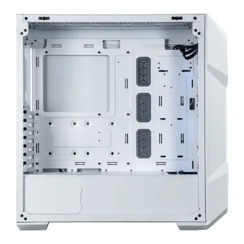 Cooler Master MasterBox TD500 Mesh V2 Gaming Case w/ Glass Side, E-ATX, 3x ARGB Fans, ARGB Fan Hub, FineMesh Front, USB-C, White - HONORABLE VETERANS SOLUTIONS