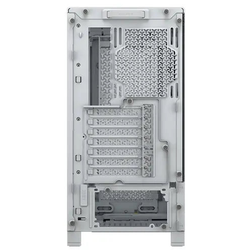 Corsair FRAME 4000D Modular Gaming Case w/ Glass Side, E-ATX, No Fans, InfiniRail Fan Mounting, USB-C, Asus BTF Compatible, White - HONORABLE VETERANS SOLUTIONS