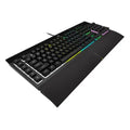Corsair K55 RGB PRO Membrane Gaming Keyboard, USB, 5-Zone RGB, 12-Key Rollover, Anti-Ghosting, 6 Macros, IP42 - HONORABLE VETERANS SOLUTIONS