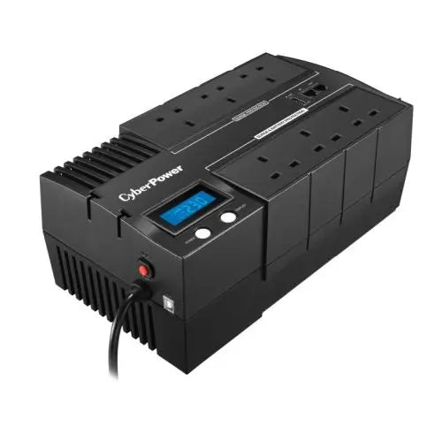 CyberPower BRICs 1200VA Line Interactive UPS, 720W, LCD Display, 6 x UK Plug, AVR Energy Saving, Wall Mountable - HONORABLE VETERANS SOLUTIONS